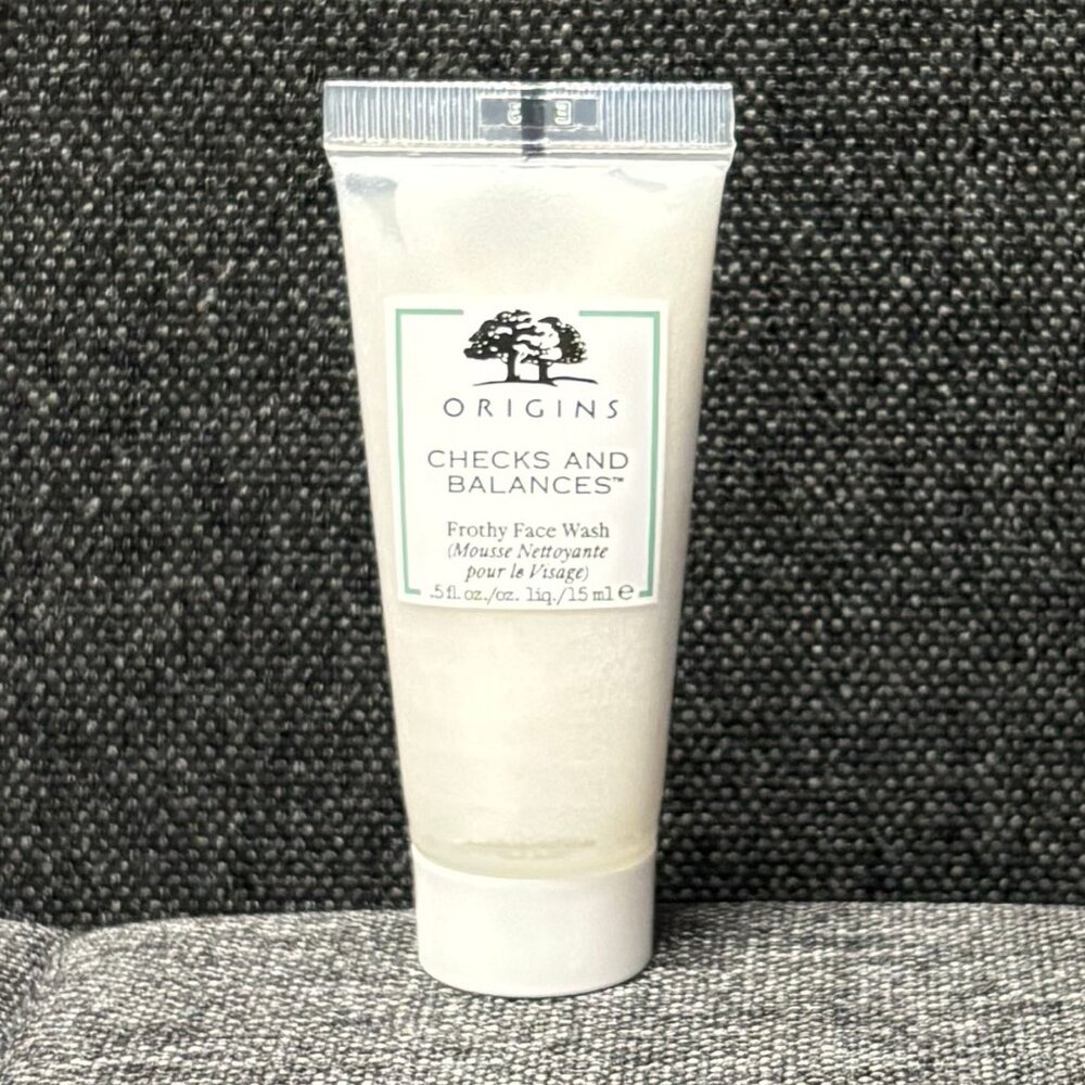 Origins Checks and Balances Frothy Face Wash 15ml/0.5 fl oz New Without Box